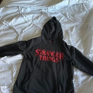 size small stranger things hoodie